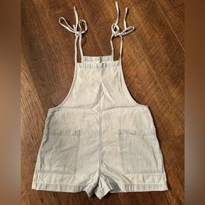 Aerie denim romper